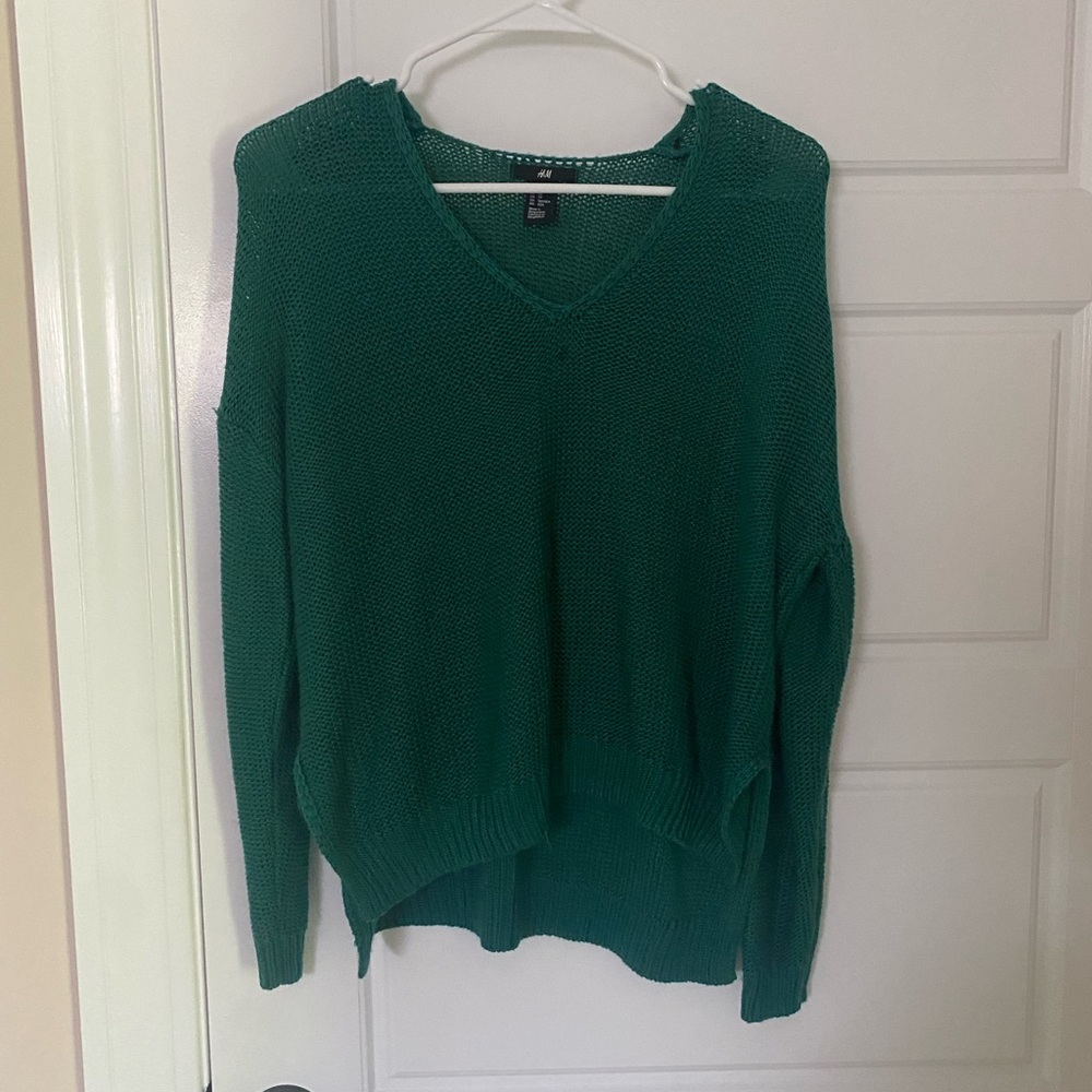 Green sweater